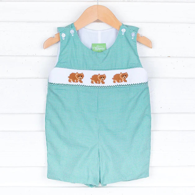 Baylor Smocked Jon Jon | Classic Whimsy
