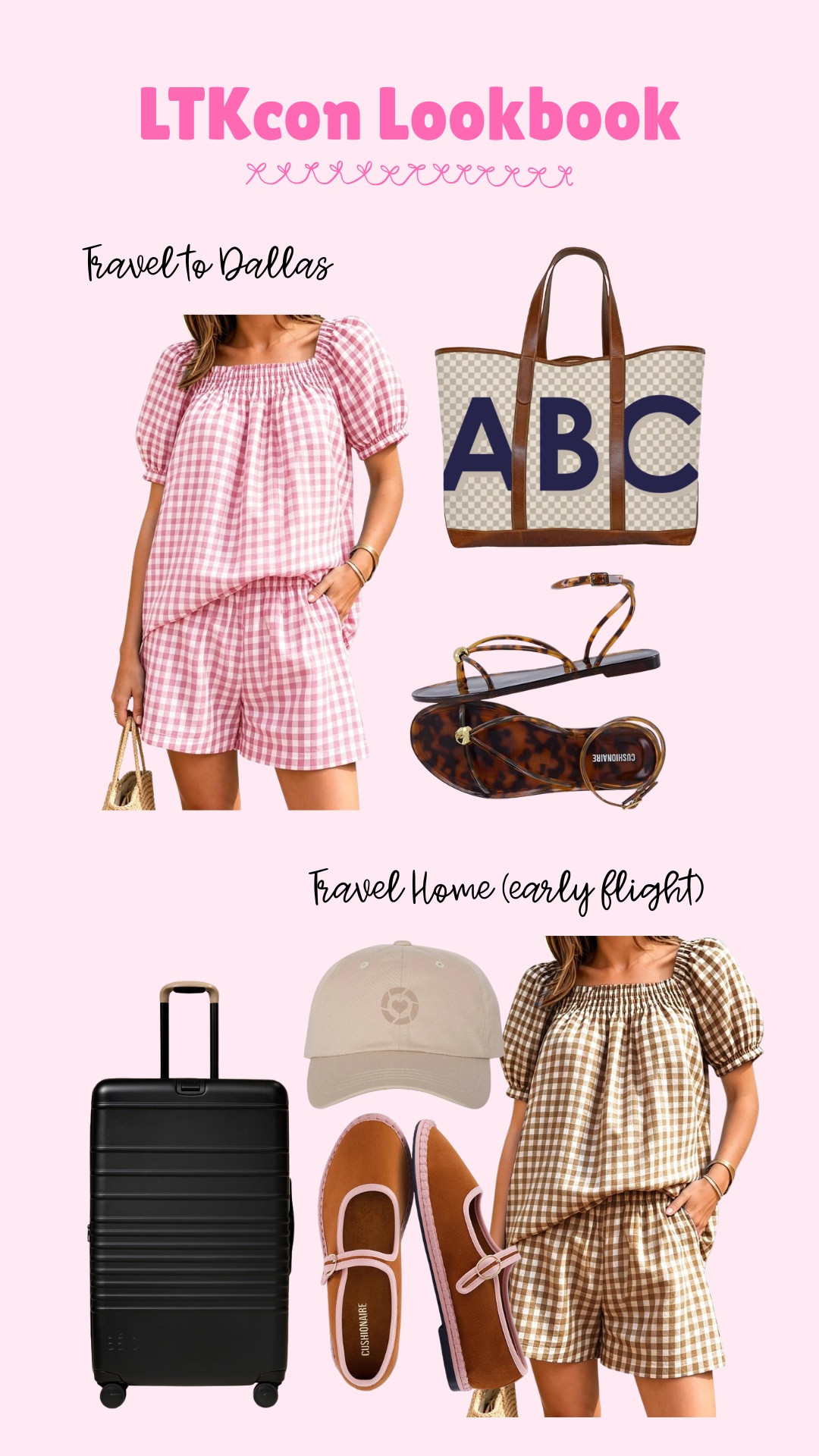 What I’m wearing to travel to and from LTKcon!

#LTKootd #LTKCon #LTKTravel
