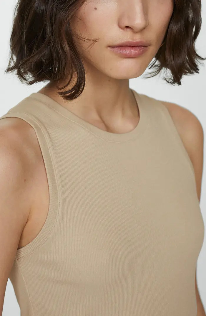 MANGO Mixed Media Sleeveless Maxi Dress | Nordstrom | Nordstrom