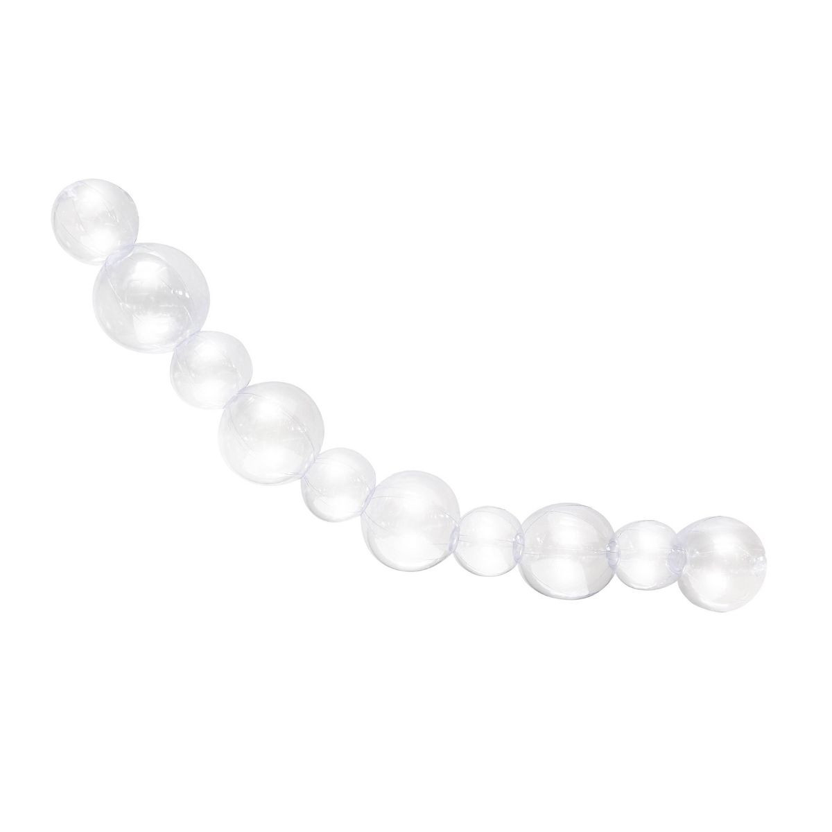 Minnidip Balloon Garland: 10 Cluster Strand in Clear | Target