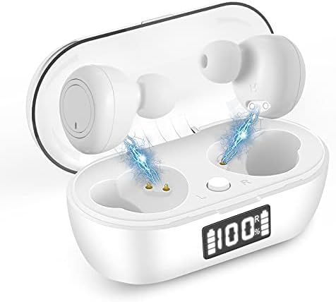 Amazon.com: SIMEEGO Bluetooth Earbuds 5.0, Stereo in-Ear Sports Headphones with Microphone and Ch... | Amazon (US)