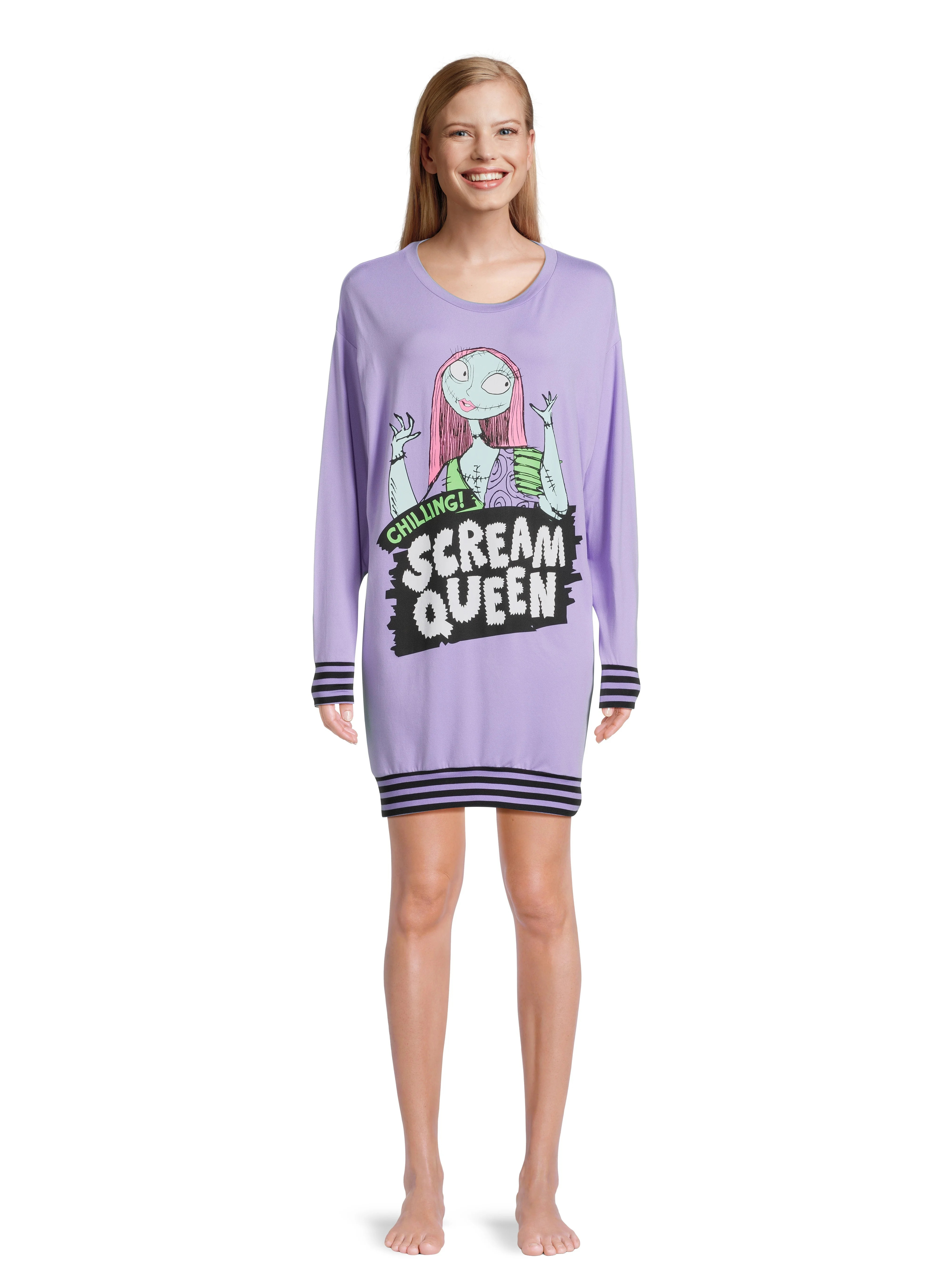 Disney's Nightmare Before Christmas Women's Sleepshirt, Sizes XS-3X | Walmart (US)
