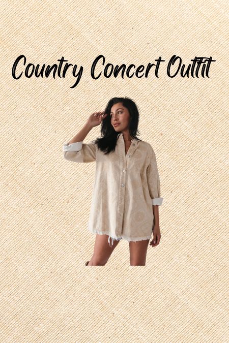 Country concert outfit 
Nashville outfit 
Shacket 

#LTKstyletip #LTKfindsunder100 #LTKFestival