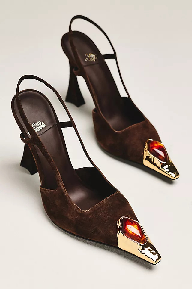 Sorcerer Slingback Heels | Anthropologie (US)