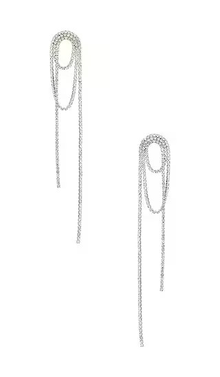 Vroom Earrings in Silver | Revolve Clothing (Global)