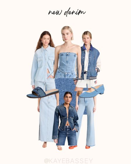 Spring and summer new denim styles - denim tops, denim skirts, jeans, shoes, and more 

#shopbop #denim #jeans #shopbop #trends #summerr

#LTKstyletip #LTKFestival #LTKSeasonal