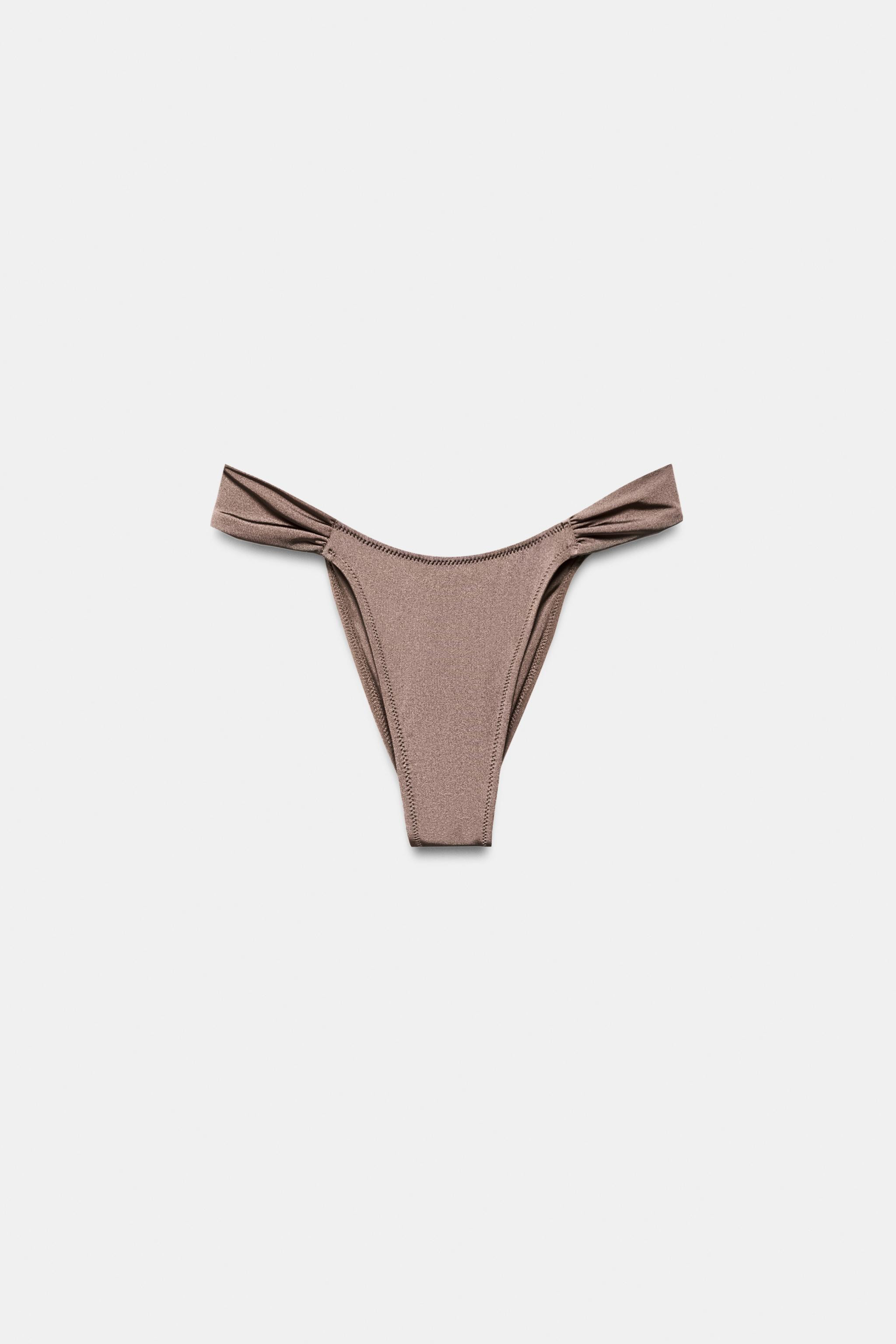 RUCHED BIKINI BOTTOMS | Zara US