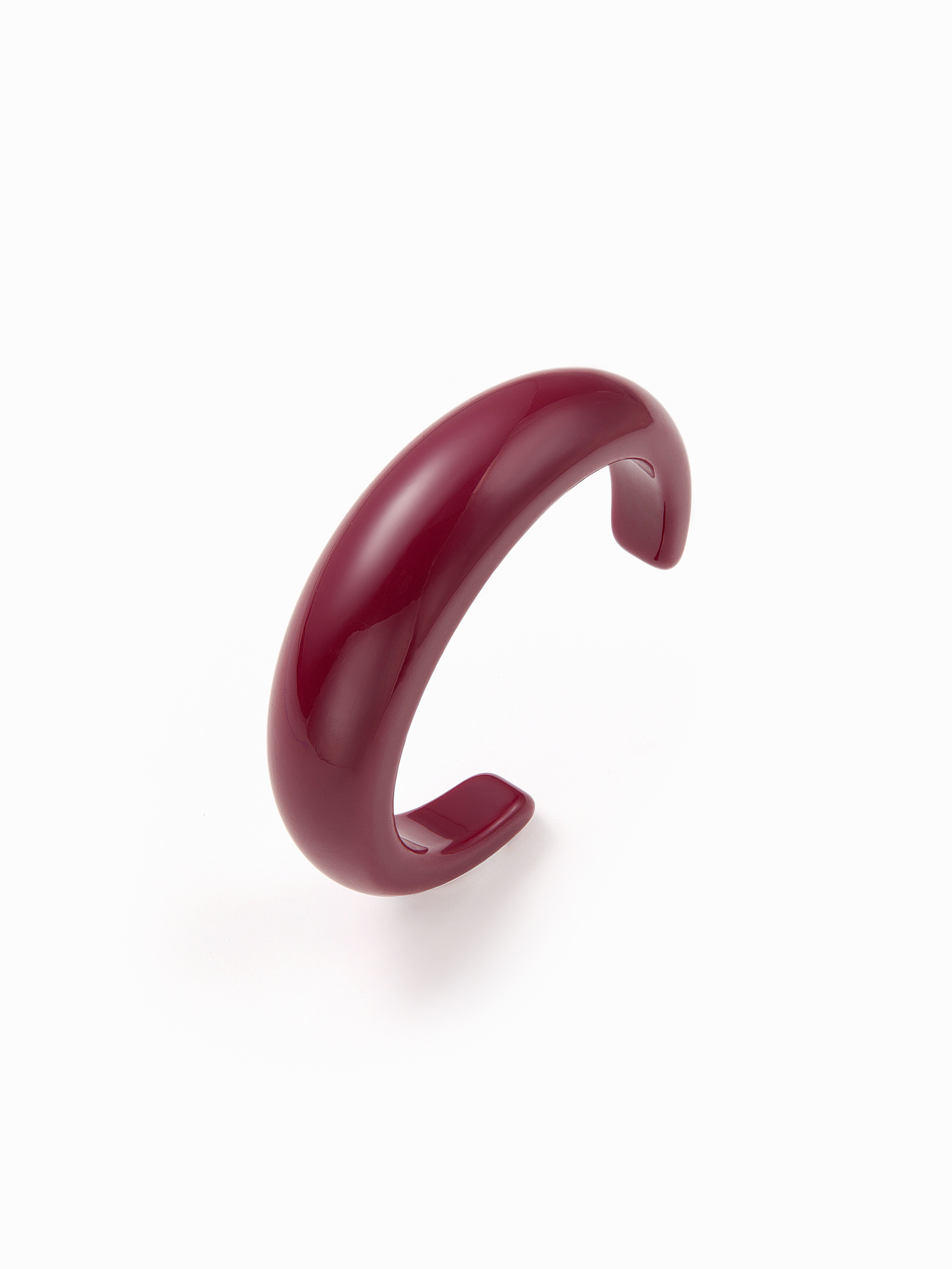 RESIN OPEN BANGLE BRACELET For Daily Casual Date Work | Cider
