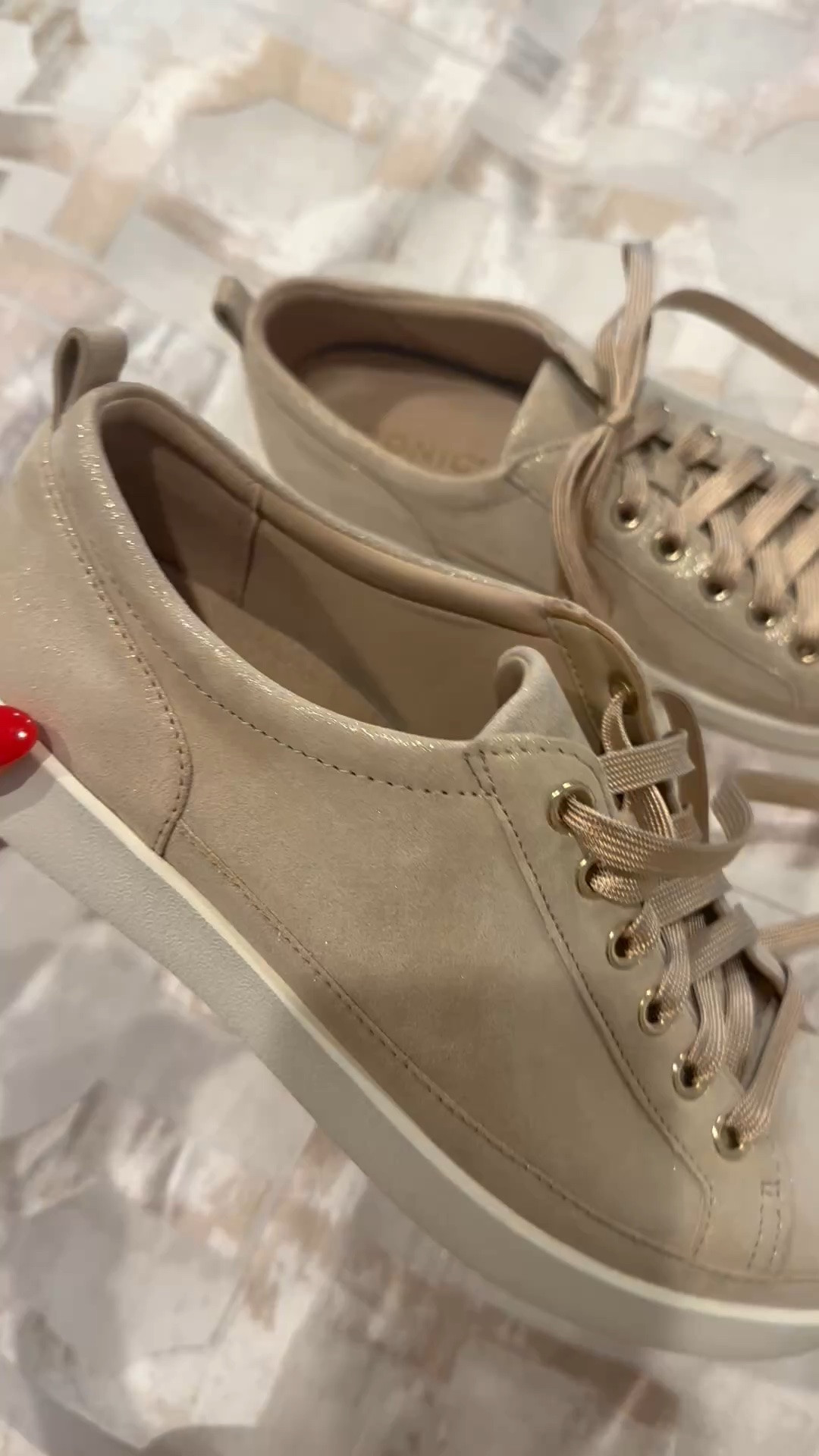 My mom just got these gold sneakers and think they’re so fun! Very comfortable

#LTKOver40 #LTKSaleAlert