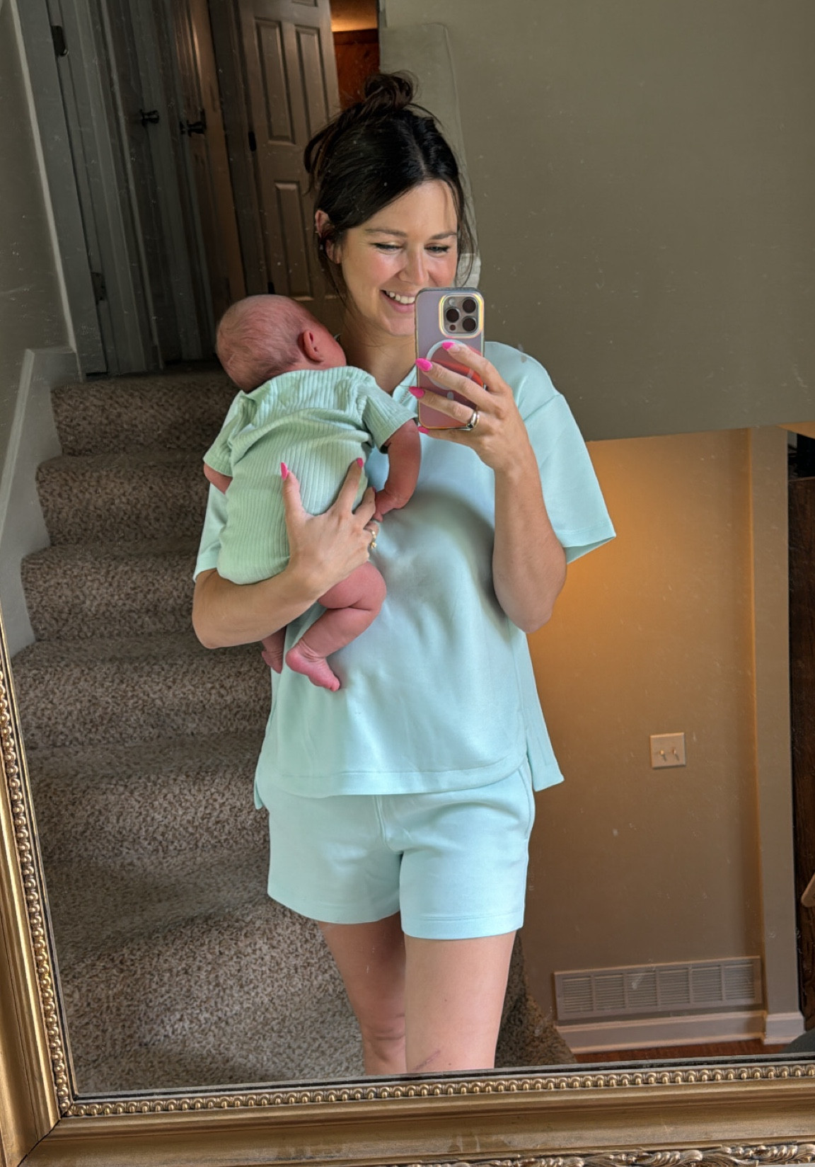 will 10/10 be living in these sets all summer 🩵

sized up to a L in the top,
got my normal size S for the bottom 

#LTKtravel #LTKActive #LTKfindsunder50