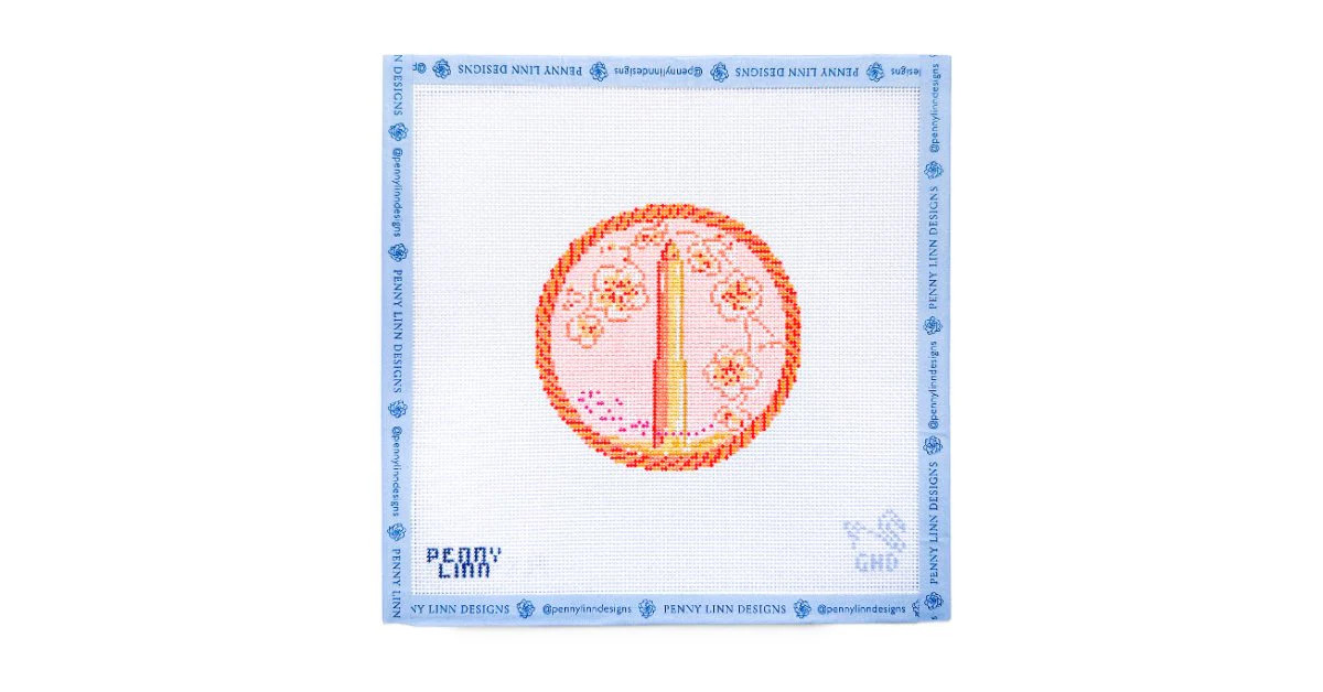 WASHINGTON DC ROUND - WASHINGTON MEMORIAL | Penny Linn Designs