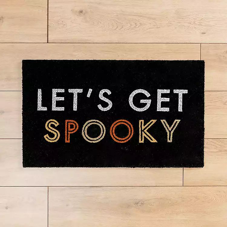 New! Let's Get Spooky Doormat | Kirkland's Home
