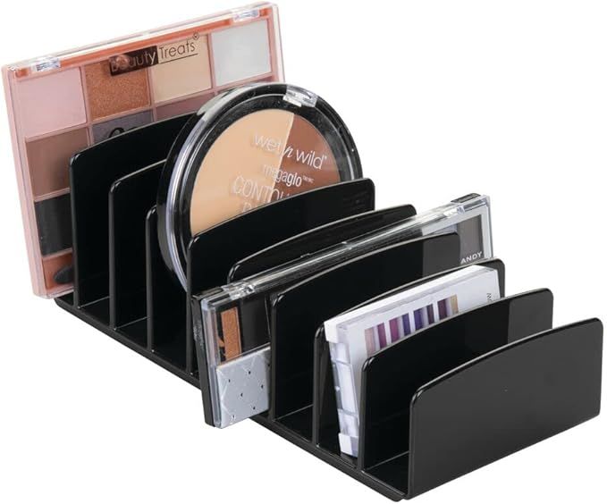 mDesign Makeup Organizer for Bathroom Countertops, Vanities, Cabinets: Sleek Modern Cosmetics Sto... | Amazon (US)