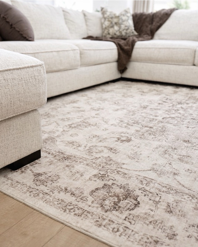 The SOFTEST, most beautiful, high-quality, easy to clean, AFFORDABLE rug! 

This 9x12 is less than $200! 

Color: Beige

#LTKHome