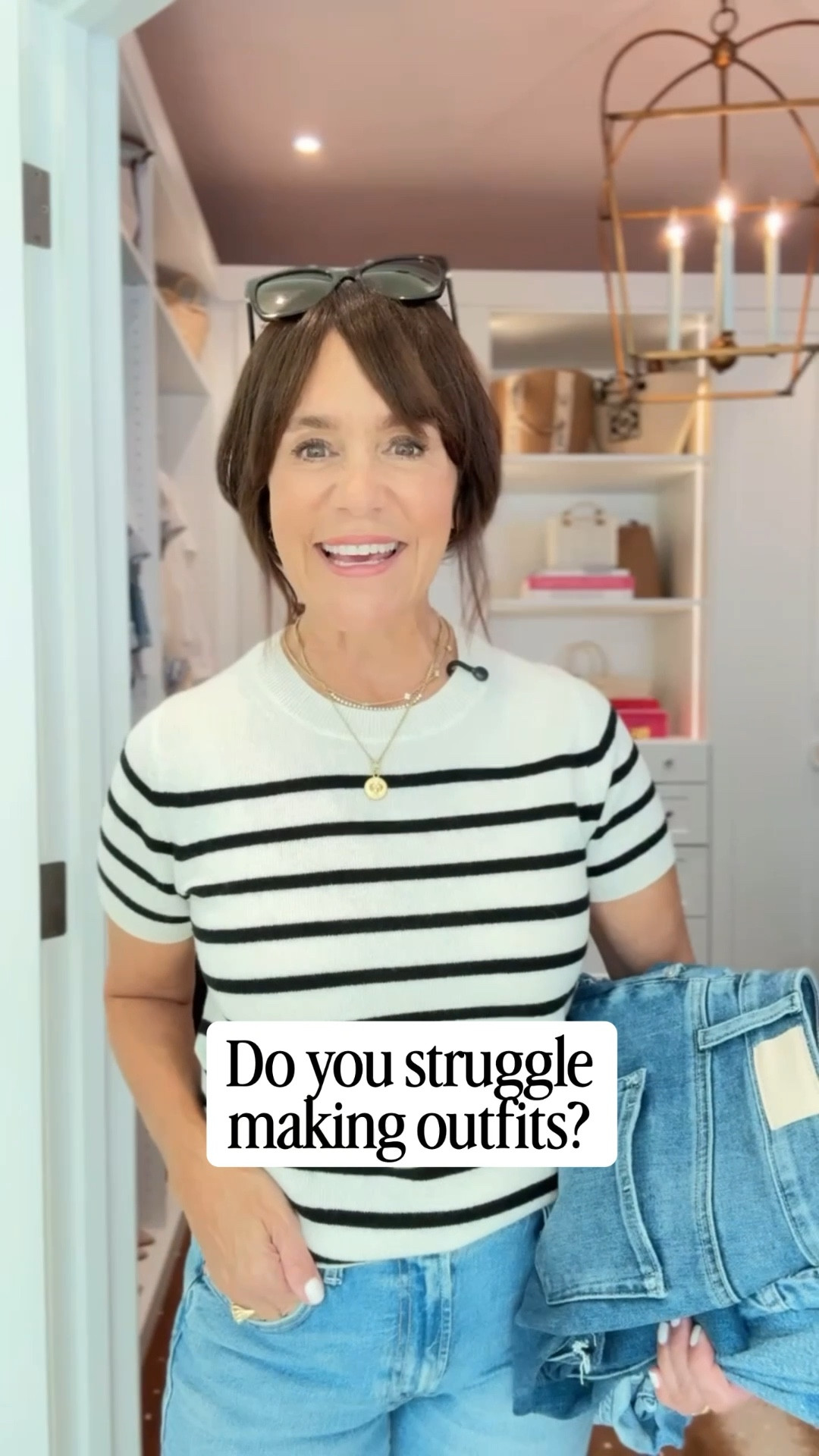 The starting point of every great outfit is the right pair of jeans! My sweater is on sale right now!!