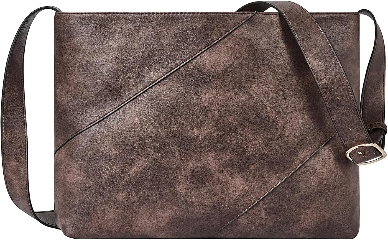 WESTBRONCO Crossbody Bags for Women Trendy Leather Crossbody Purse Handbag Shoulder Bag with Adju... | Amazon (US)