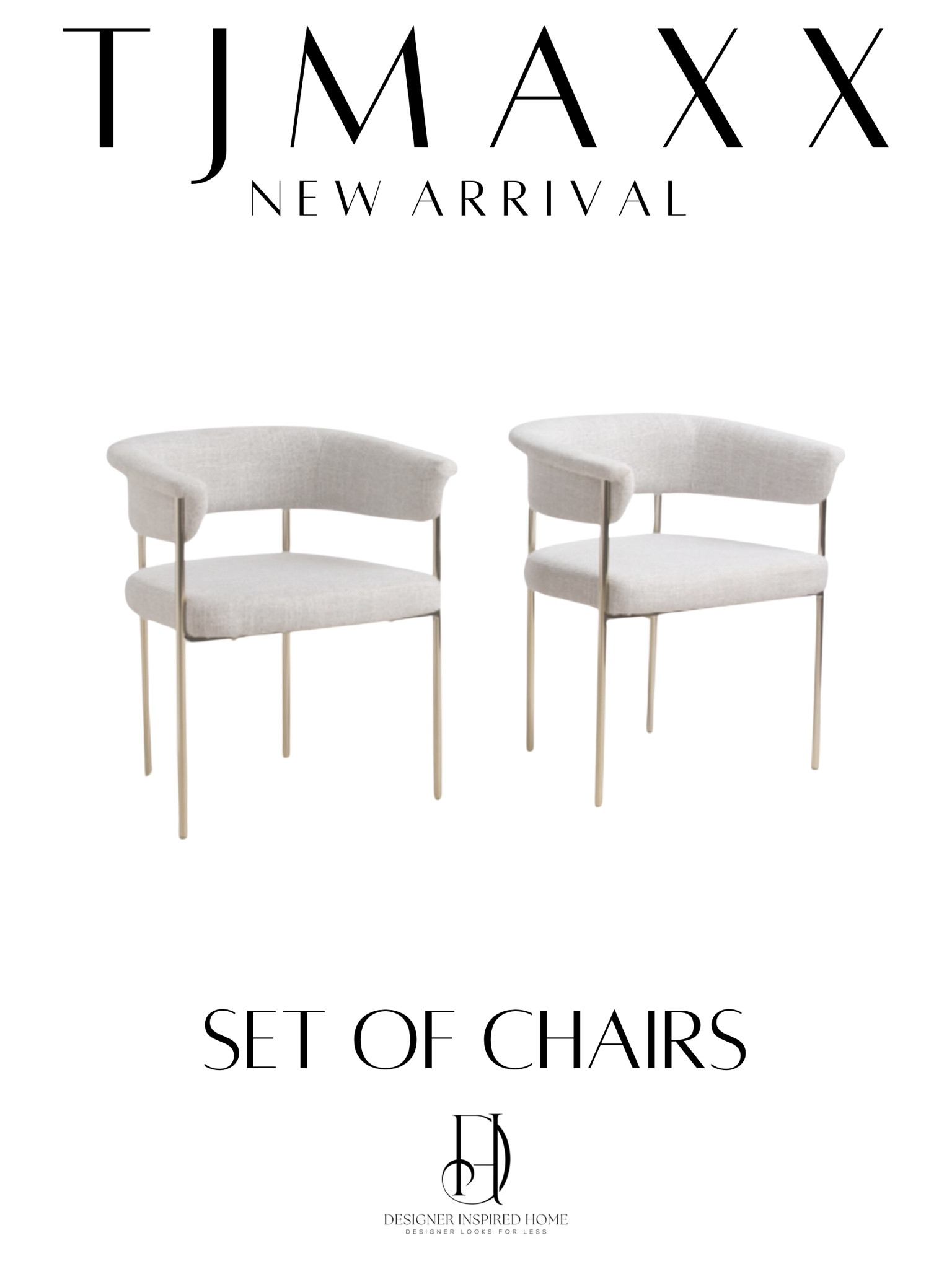 Gorgeous new arrival dining chairs!

#LTKhome #LTKsalealert