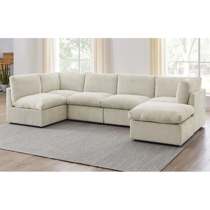 6 - Piece Upholstered Sectional | Wayfair North America