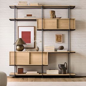 Pierce Extra Wide Shelf Unit (72") | West Elm (US)