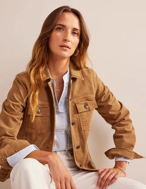 Belted Denim Jacket | Boden (UK & IE)