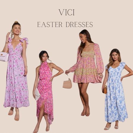 Vici // spring edit // spring sale // Easter dresses 

#LTKfindsunder100 #LTKsalealert #LTKSpringSale