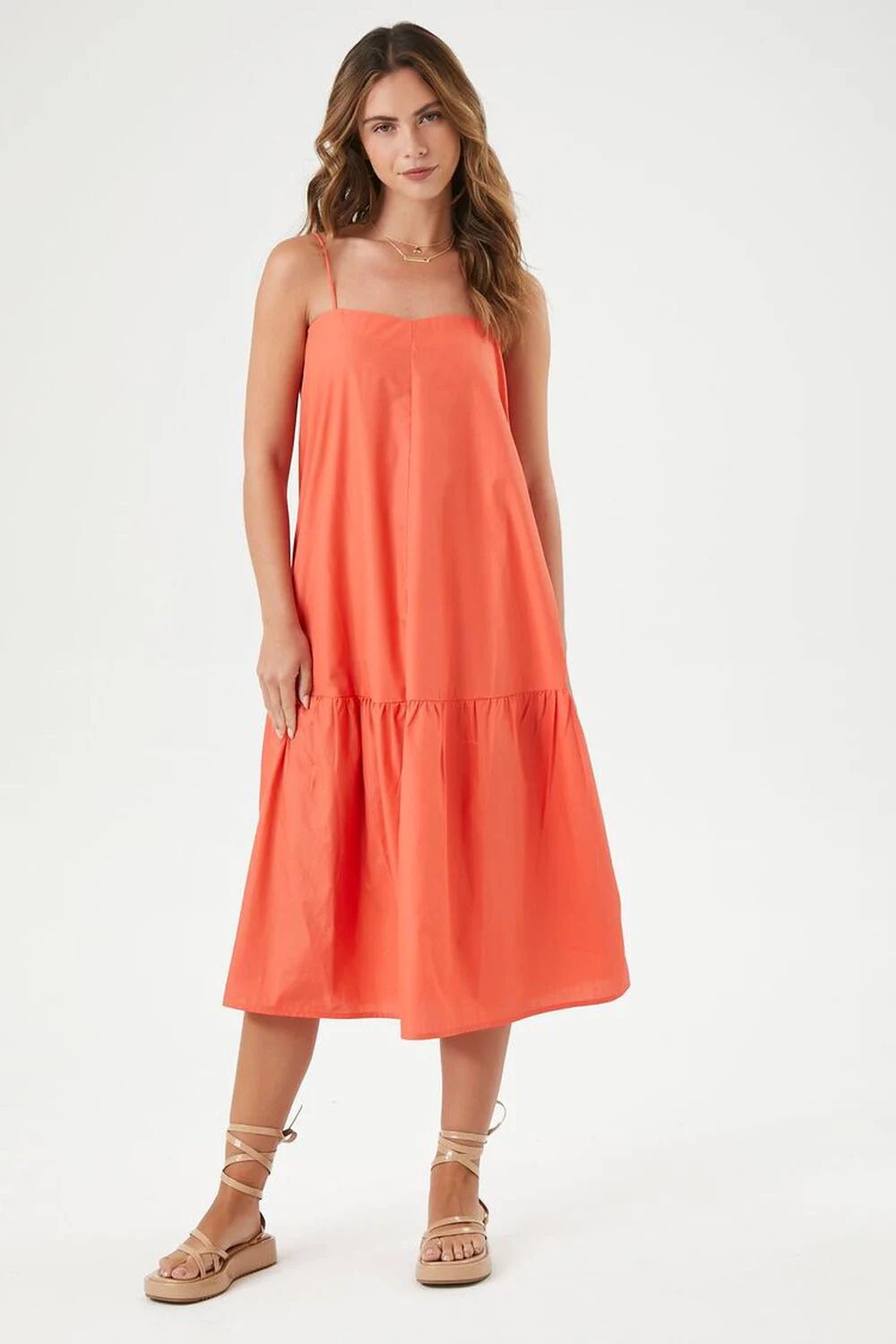 Tiered Cami Midi Dress | Forever 21 (US)