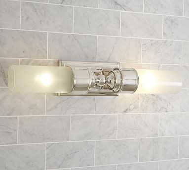 Sussex Double Tube Sconce | Pottery Barn (US)