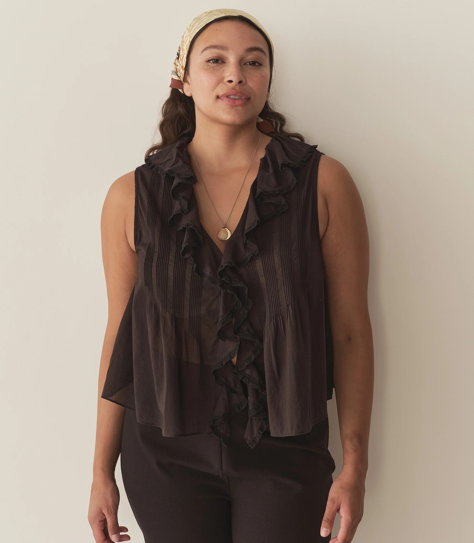 Hilda Top - Black | DÔEN | DOEN