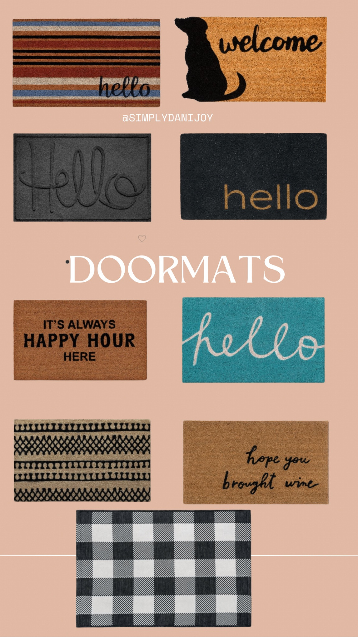 Target doormats ! 

#LTKSeasonal #LTKsalealert #LTKhome