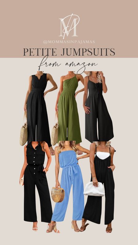 Petite friendly jumpsuits from Amazon! All of these jumpsuits are perfect for any occasion this spring. petite friendly outfit, petite friendly jumpsuits, spring jumpsuits, spring date look

#LTKtravel #LTKSeasonal #LTKwedding