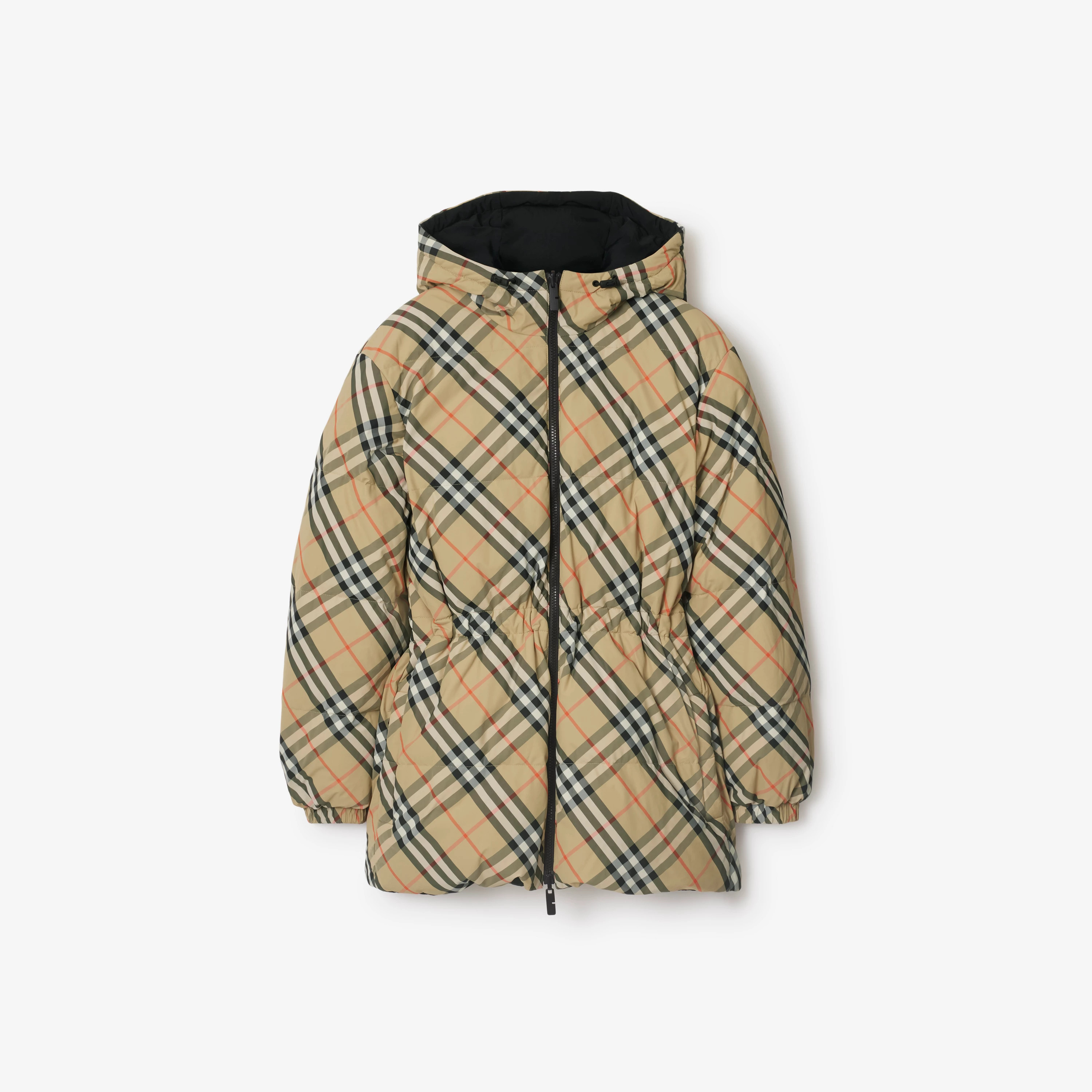 Reversible Check Nylon Keswick Puffer Jacket | Burberry (US)