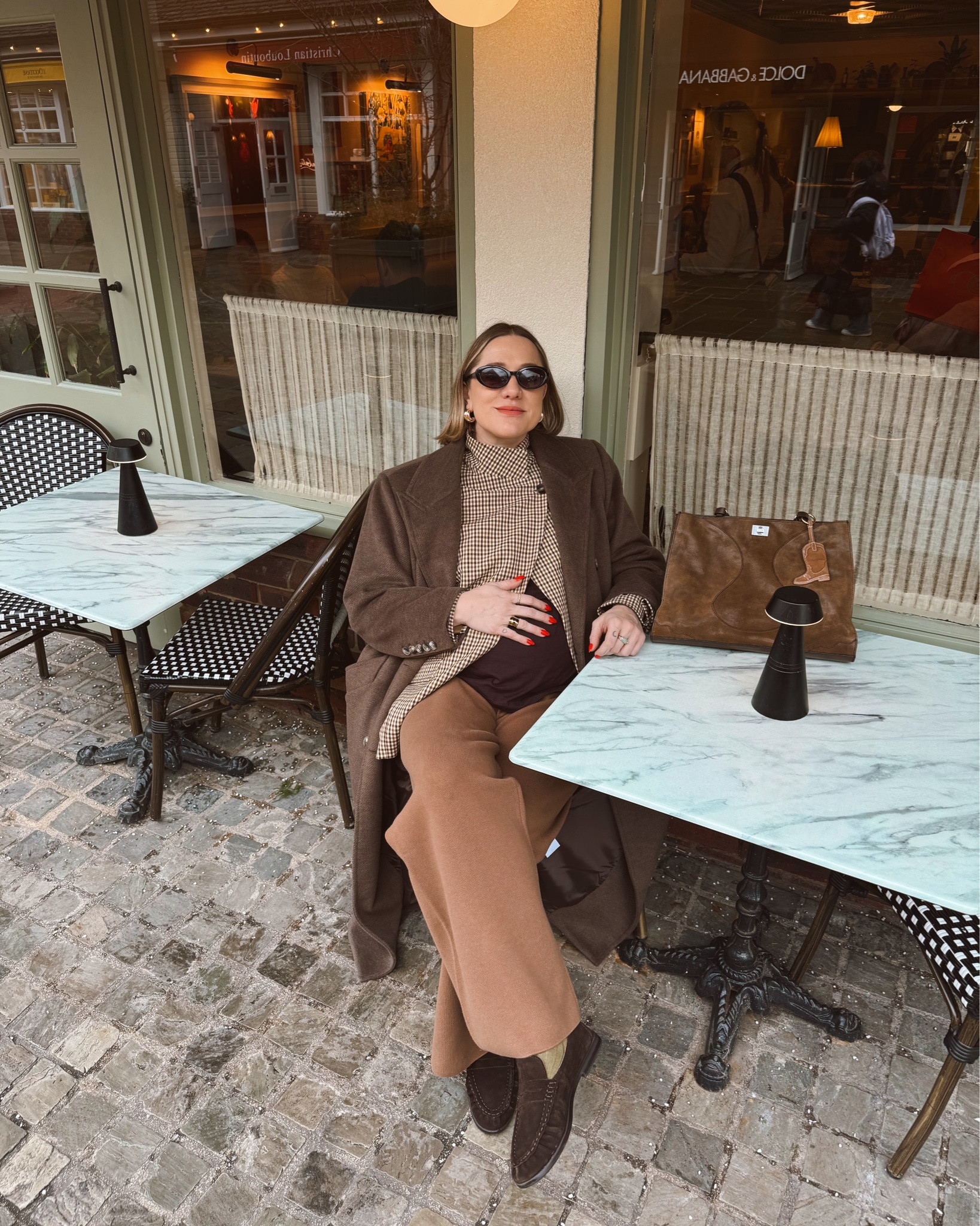 This blazer was made for my bump! Non maternity so will wear loads after too, I also have it in black 🤎 I’m wearing a medium 

#LTKeurope #LTKmaternity #LTKuk