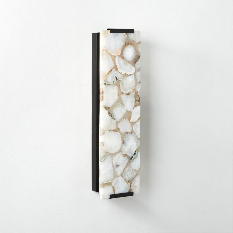 Romeo Agate Sconce + Reviews | CB2 | CB2