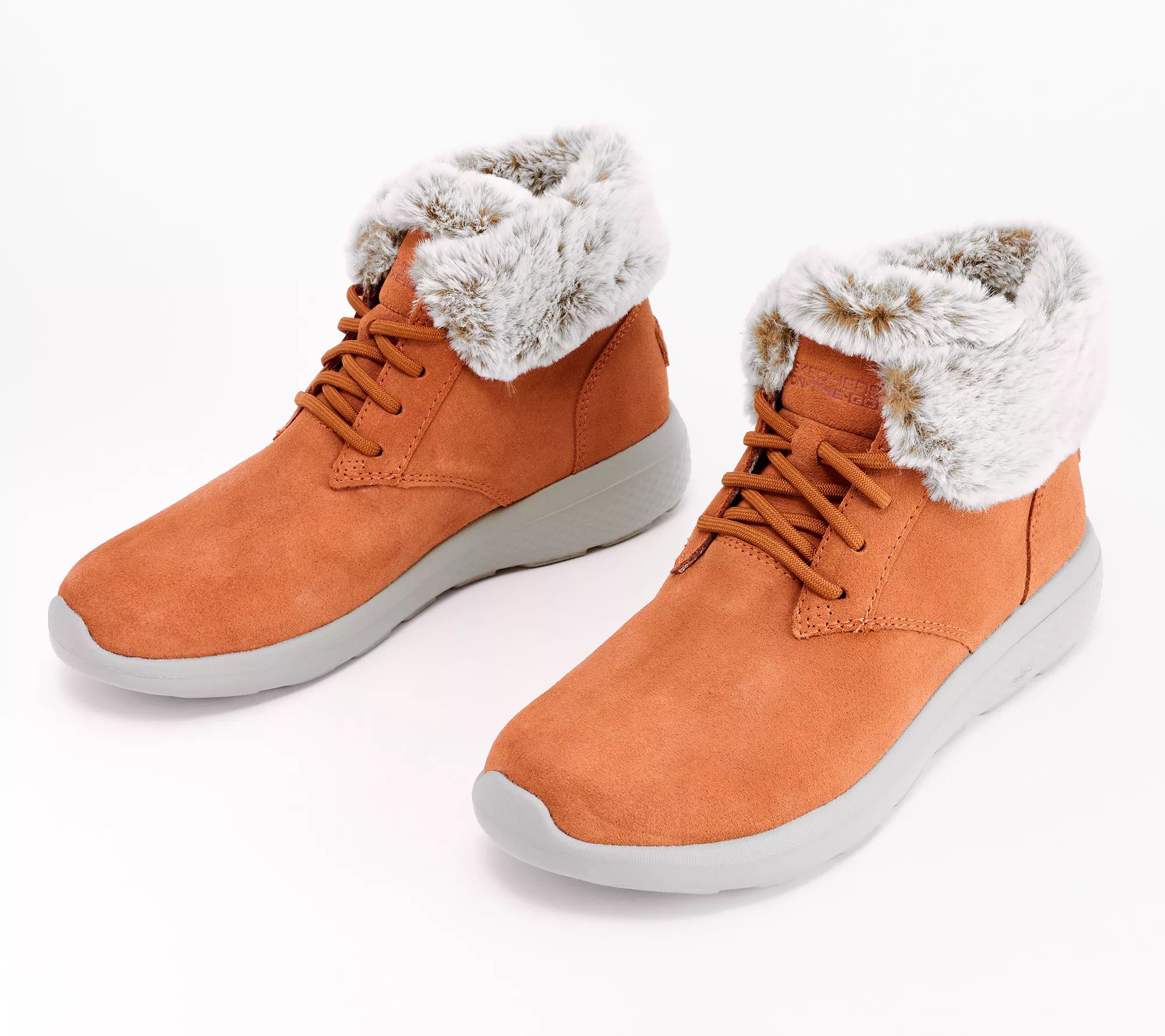 Skechers On-the-GO City 2 Suede Ankle Boots - Winter Wishes | QVC