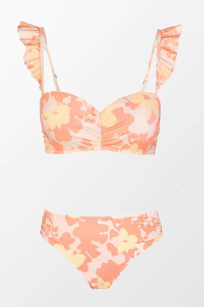 Saint Tropez Molded Cup Bralette And Cheeky Hipster Set | Cupshe