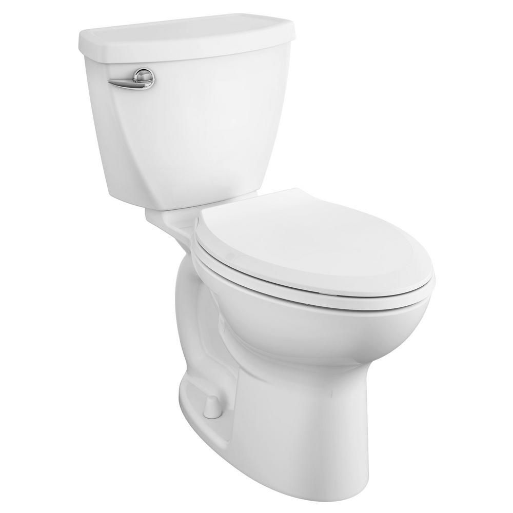 Cadet 3 FloWise Tall Height 2-Piece 1.28 GPF Single Flush Elongated Toilet in White with Slow Clo... | The Home Depot