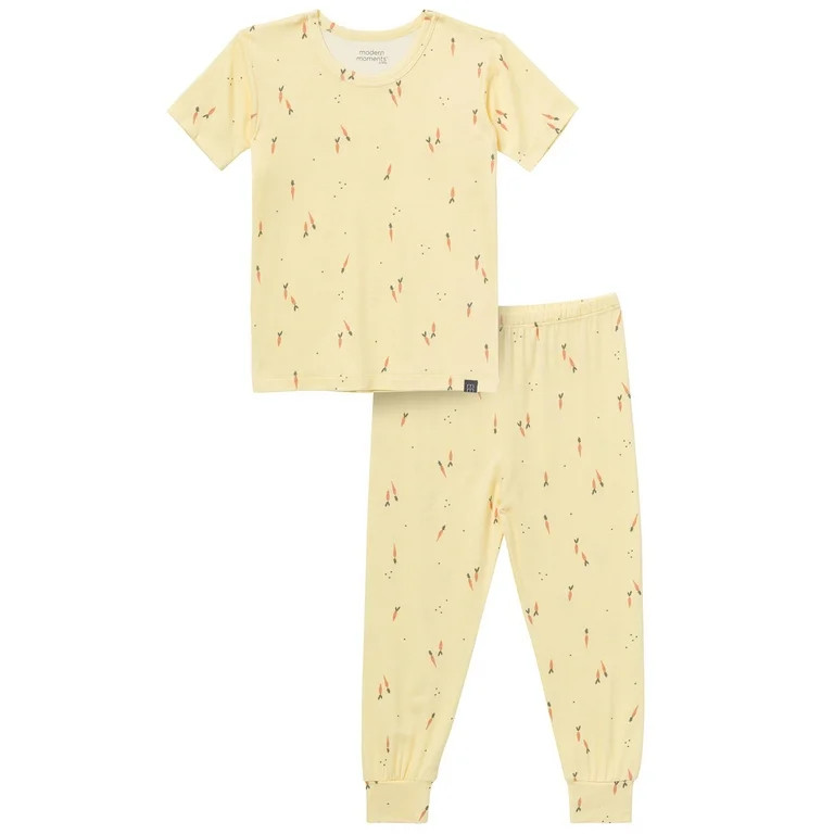 Modern Moments by Gerber Toddler Neutral Super Soft Easter Pajama Set, 2-Piece, Sizes 12M-5T | Walmart (US)