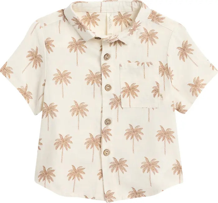 Palm Tree Button-Up Shirt | Nordstrom Rack