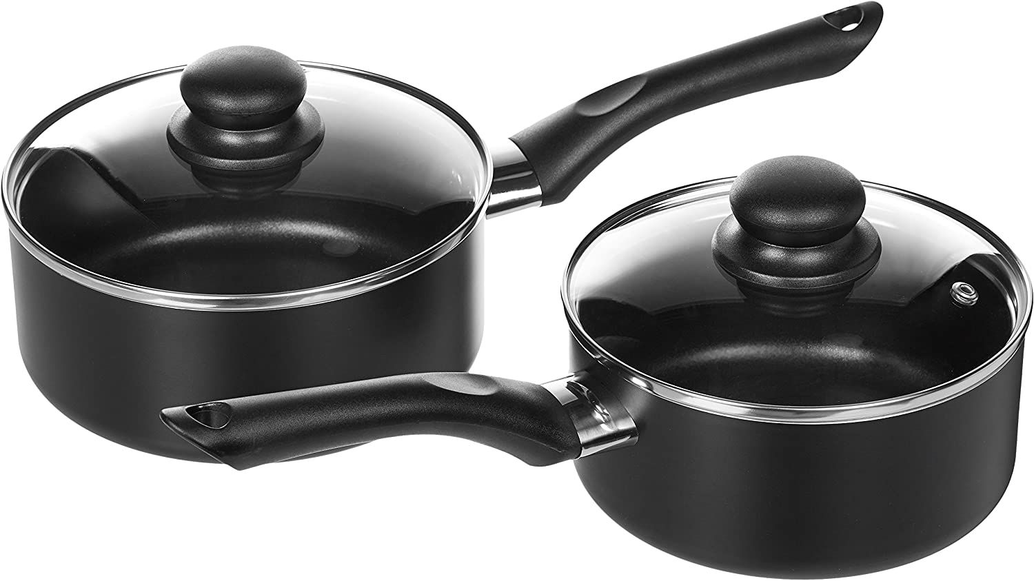 Amazon Basics Non-Stick Cookware Set, Pots and Pans - 8-Piece Set | Amazon (US)