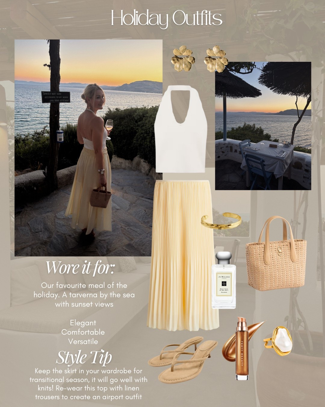 Summer style guide - The Holiday outfits I actually wore, loved & would pack again. 

Zara, summer outfits , summer dresses, Ibiza outfits, dresses, style guide, M&S, white outfit, maxi skirt 

#LTKsummer #LTKuk #LTKstyletip