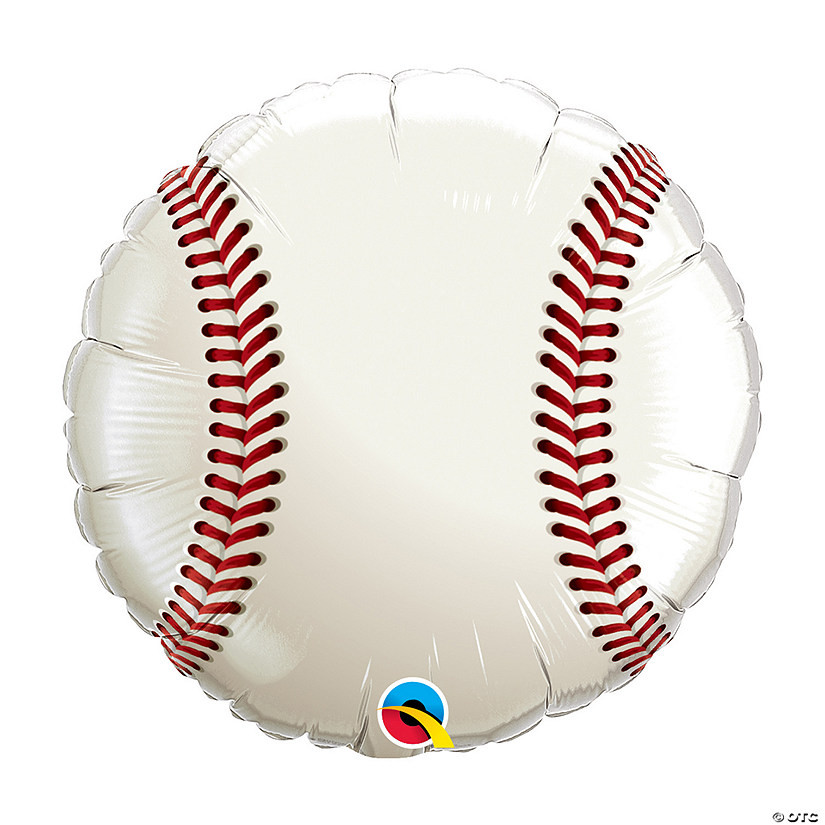 Qualatex Baseball Mylar Balloon | Oriental Trading Company