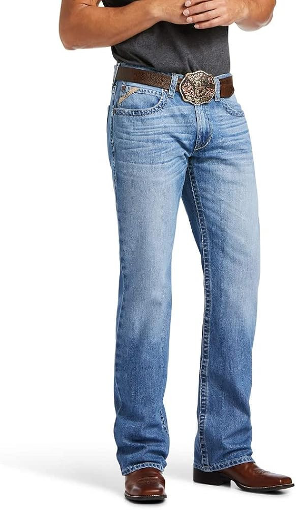 Ariat Male M4 Relaxed Stretch Goldfield Boot Cut Jean Dallas 36W x 32L | Amazon (US)