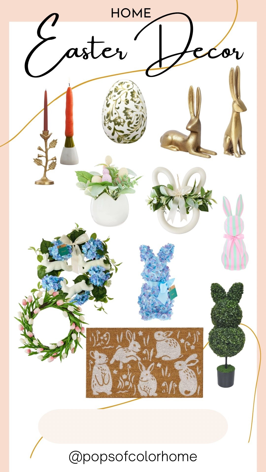 Fun and festive spring decor perfect for Easterr

#LTKHome #LTKSeasonal #LTKSaleAlert