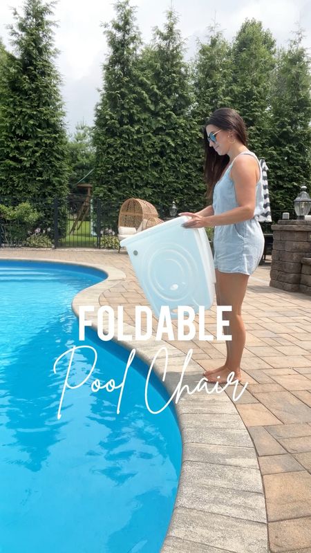 Foldable and portable  pool chair from Amazon 

#LTKhome