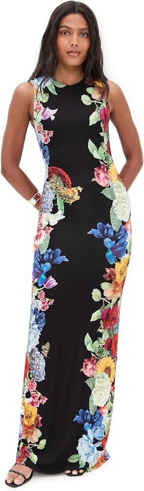 alice + olivia Women's Delora Maxi Dress | Amazon (US)