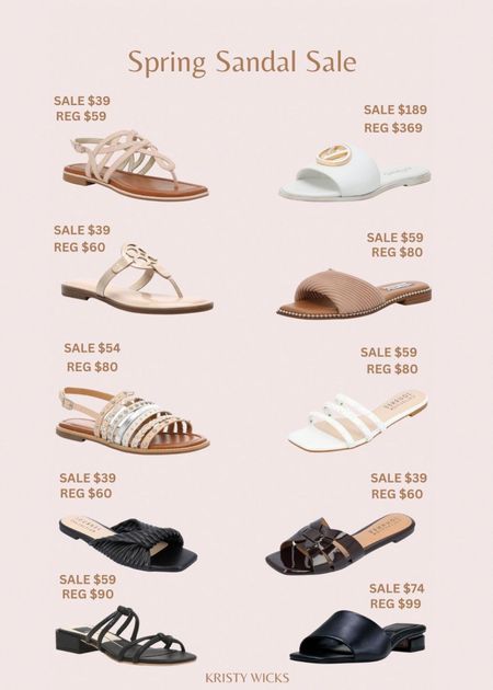 Spring sandals on sale! 👏 So many cute styles. 😍
Love these adorable looks to slip on with a cute dress or shorts and love the great prices! 🙌



#LTKsalealert #LTKshoecrush #LTKunder100