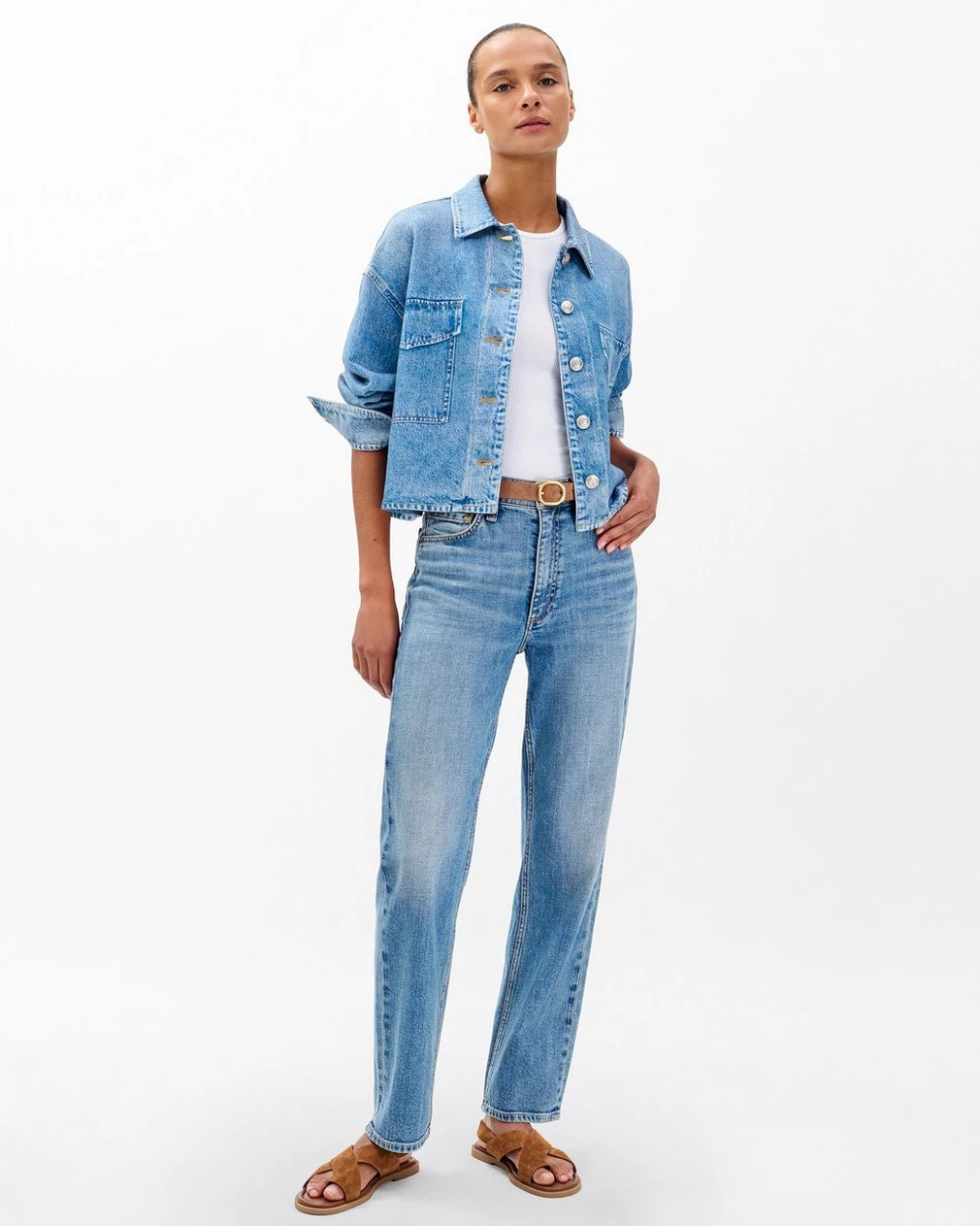 Harlow Ankle Straight Jeans | rag & bone