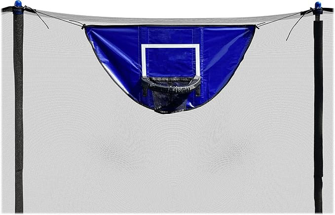 Trampoline Basketball Hoop with Mini Basketballs | Mini Basketball Hoop for Trampoline with Enclo... | Amazon (US)