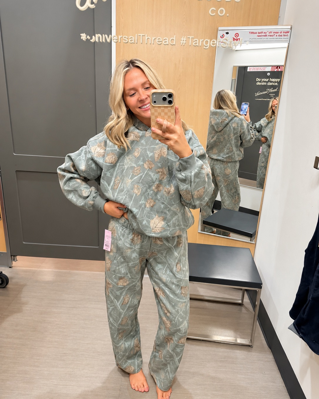 Camo set of my dreams! Wearing a size small/small