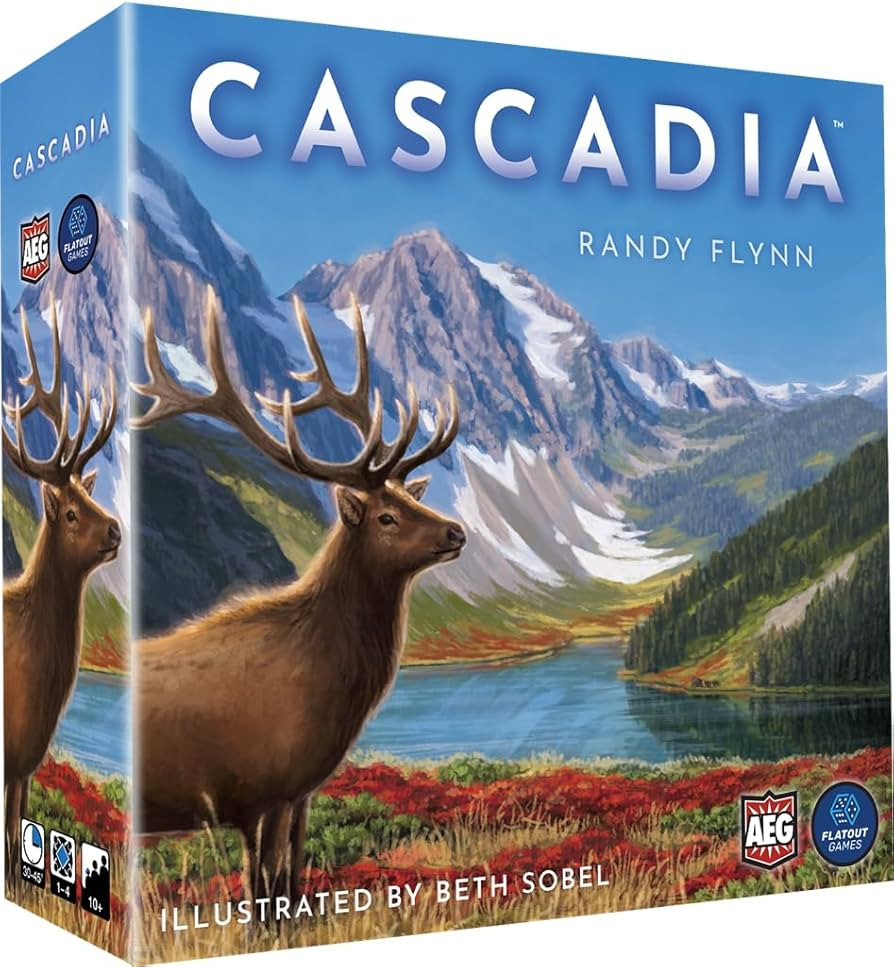 AEG & Flatout Games | Cascadia - Award-Winning Board Game Set in the Pacific Northwest | Easy to ... | Amazon (US)